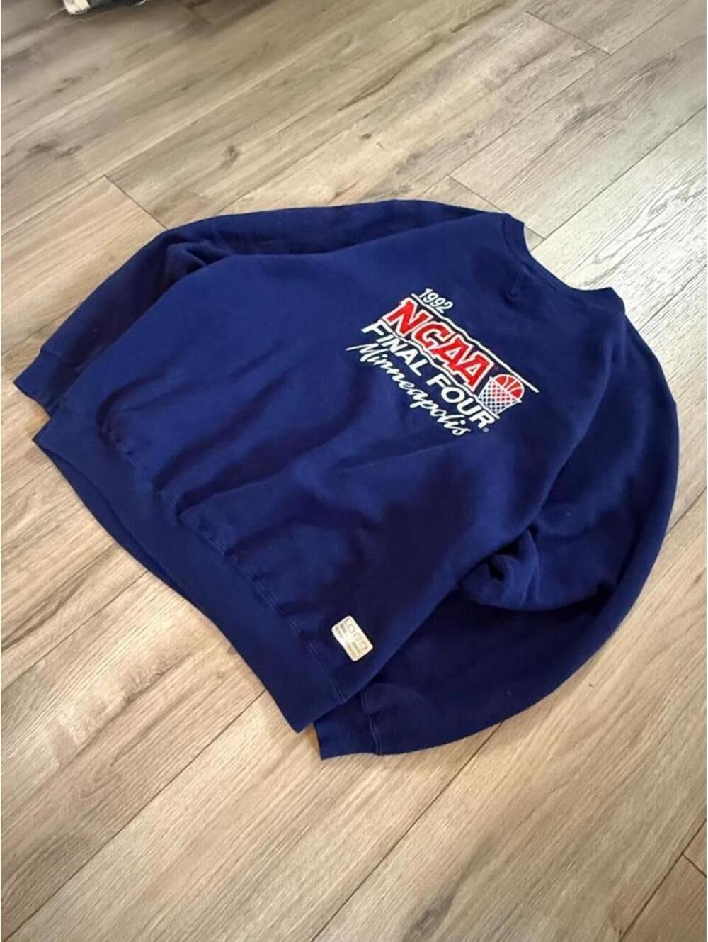 90s NCAA Final Four Navy Sweatshirt
